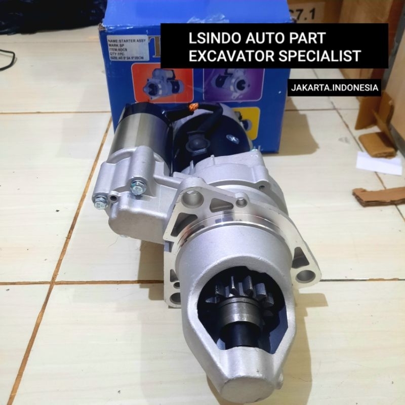 STARTING MOTOR FUSO 8DC9 8DC10 8DC11 8M20 GIGI 12 DINAMO STATER IMPORT