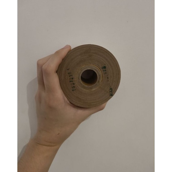 

Gummed Tape Lakban air kertas kraft 75 cm x 1m KODE P4W9