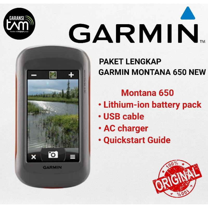 Gps Garmin Montana 650 Baru / Gps Garmin Montana 650 New