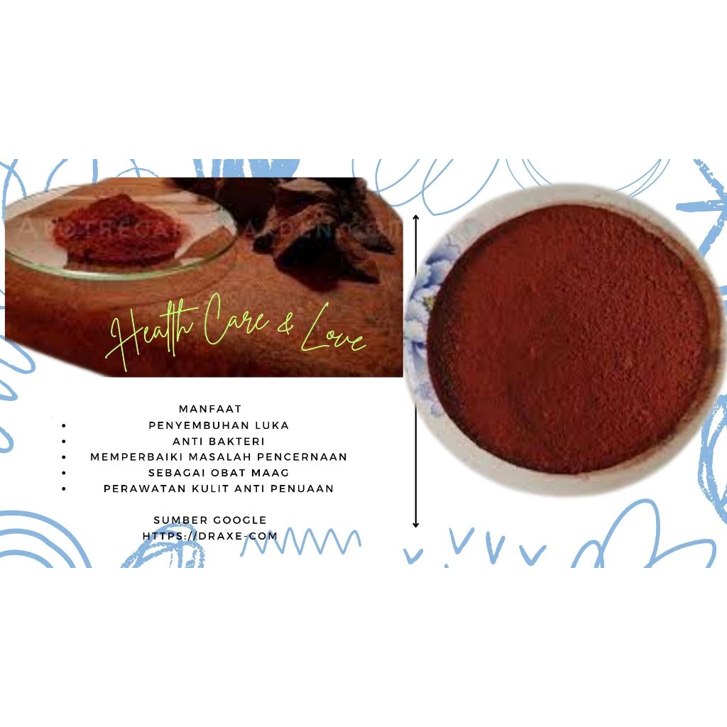 

Shuang A Xue Jie Fen 双A血竭粉 Dragons Blood Jernang Powder SPECIAL GRADE 50 Gr