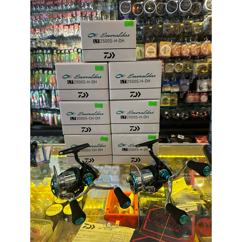 REEL PANCING / REEL DAIWA EMERALDAS LT 2500 & 3000 DOUBLE HANDLE