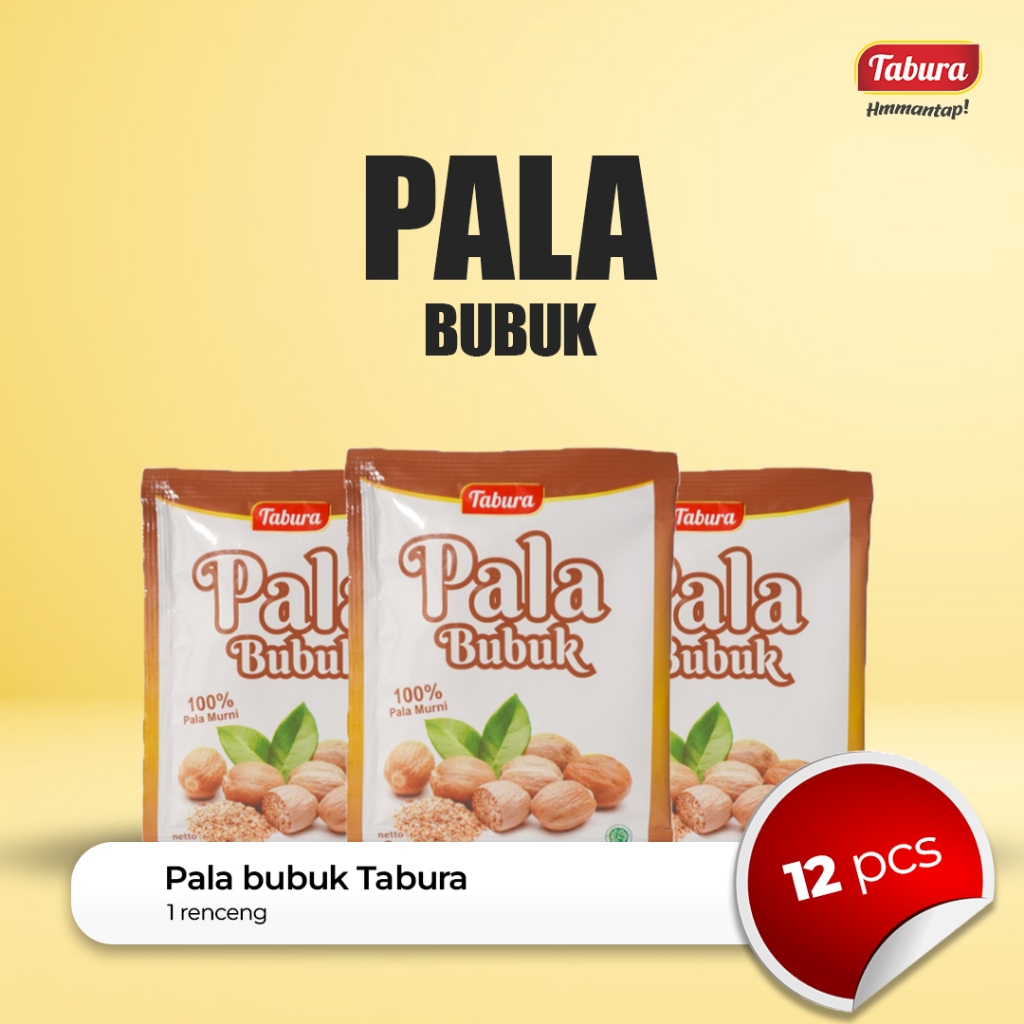 

Pala Bubuk 12 pcs | Pala Bubuk Tabura (RENCENGAN)