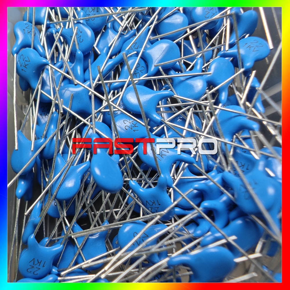 [GB] 1 Pcs Kapasitor Ceramic 22 1KV biru capasitor milar 22 pf 1 kv