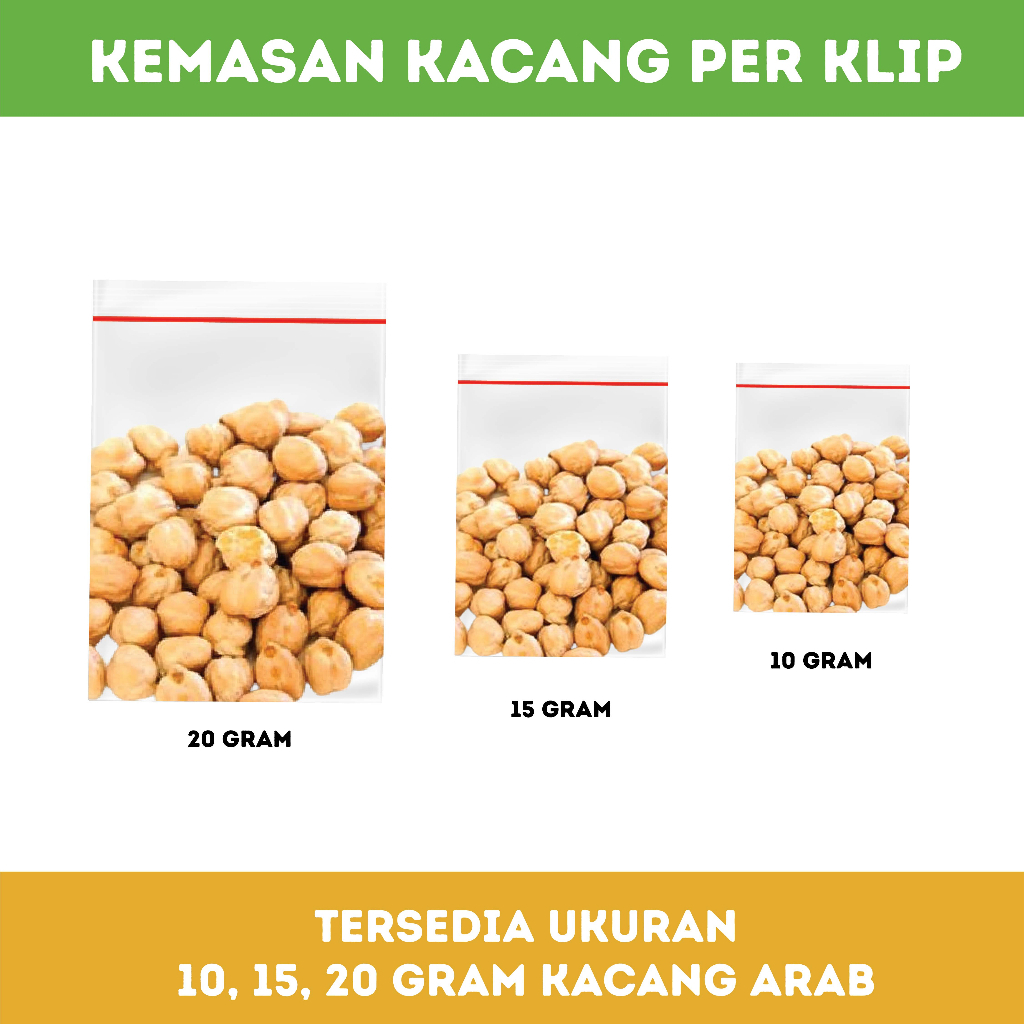 

OLEH OLEH HAJI DAN UMROH KACANG ARAB KEMASAN KLIP TAMBAHAN PAKETAN I KACANG ARAB KEMASAN KECIL