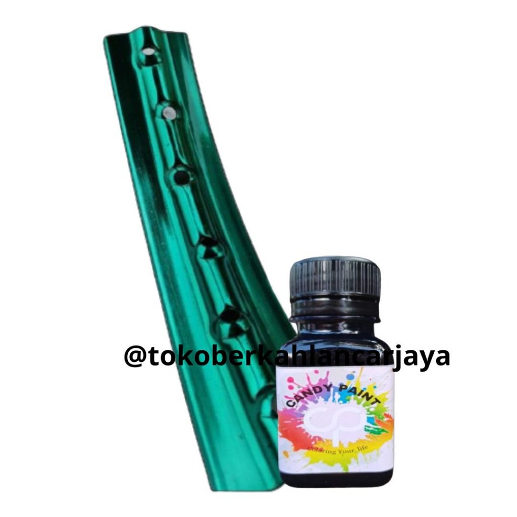(OLES) CANDY PAINT Pewarna Logam Chrome Candy Instan Chrome Oles Cat Velg Motor dan Mobil