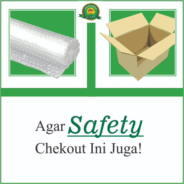 

buble wrap dan karton untuk keamanan paket anda