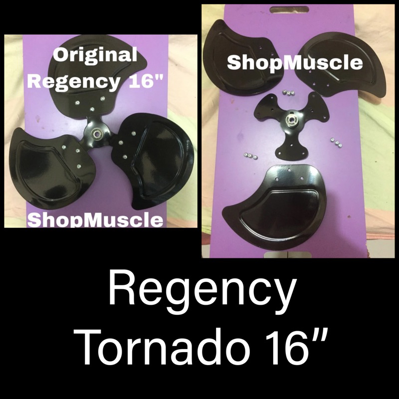 2XO_ (Original) Baling Baling 16" Kipas Angin Regency 16In 16Inch Spare Part