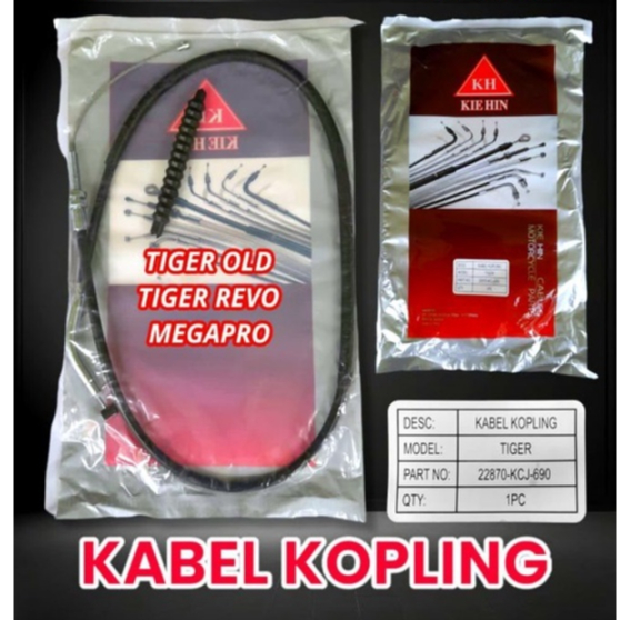 Kabel Cable Tali Kawat Kopling - TIGER / TIGER REVO / MEGAPRO NEW PRIMUS KCJ-690