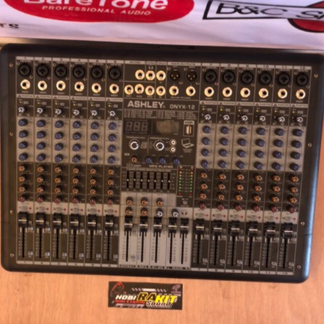 MIXER ASHLEY ONYX 12 AUDIO PROFESSIONAL