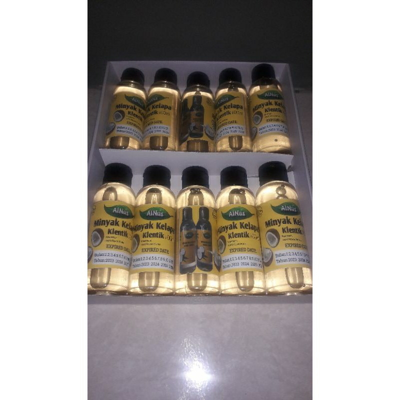 

minyak klentik/minyak keletik/minyak goreng kelapa asli 100ml