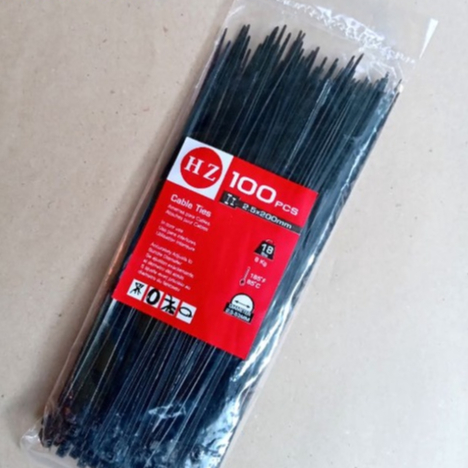 

TALI RIPET / KABEL TIES TIS ISI 100 PCS HITAM