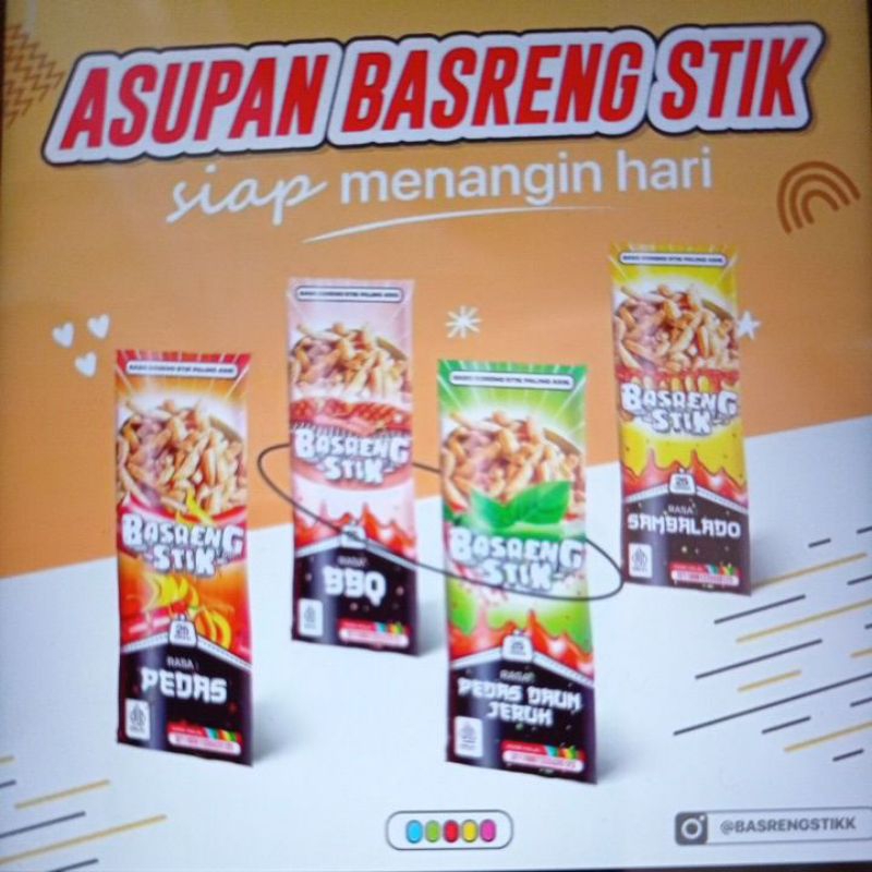 

Basreng pedas daun jeruk/ usus stik/mie lidi pedas/makaroni pedas Cemilan snack enak dan halal