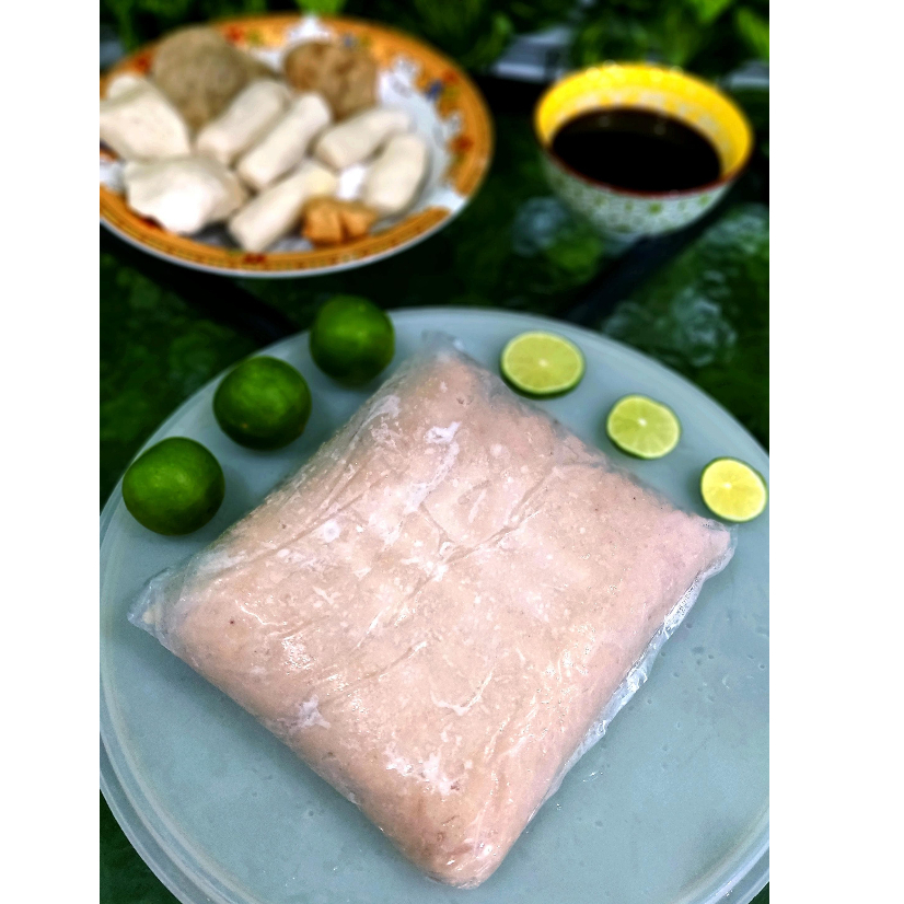 

Ikan Tenggiri Bulat Giling Super Beku Seafood Frozen Premium Segar Bahan Pempek Siomay Tekwan