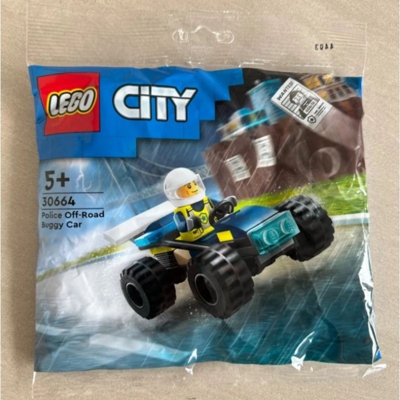 Mainan Mobil Polisi LEGO City 30664 Off Road Buggy Polybag