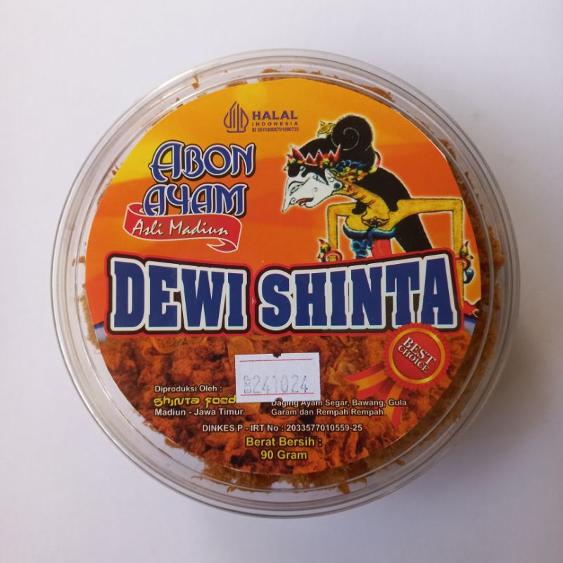 

Abon Ayam Dewi Shinta Asli Madiun