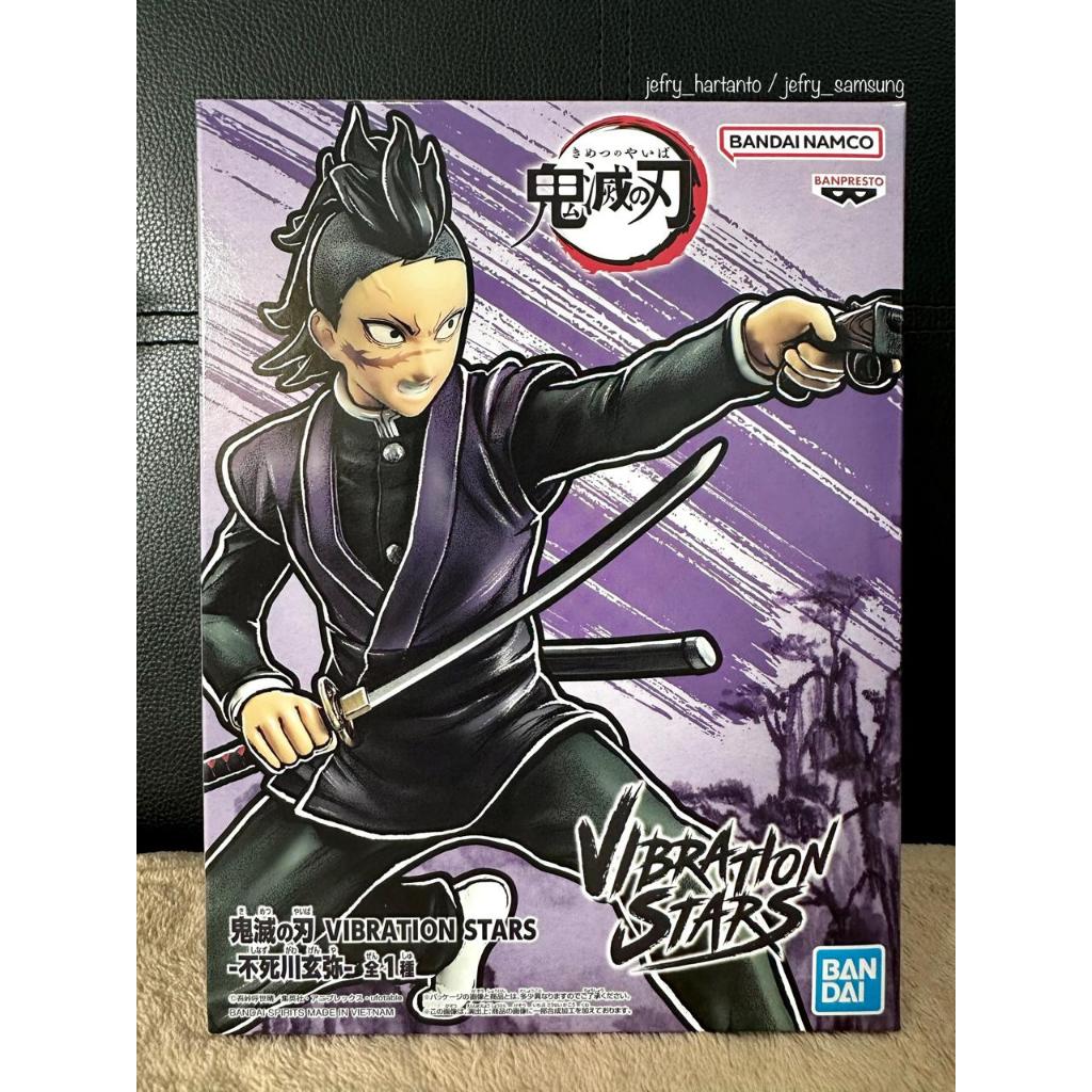 Demon Slayer Genya Shinazugawa Vibration Stars Figure Original Banpresto Bandai Japver MISB Kimetsu 