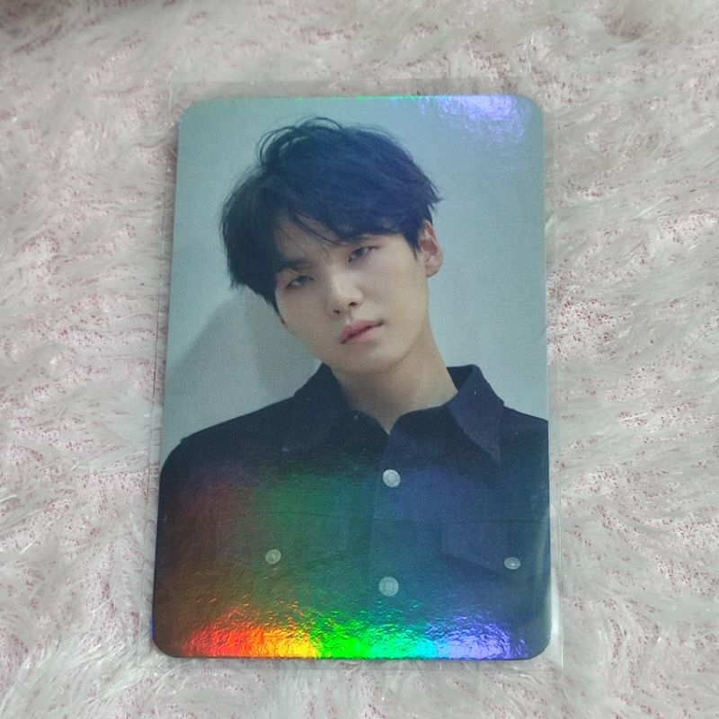 PC VINYL TEAR SUGA BTS PHOTOCARD YOONGI