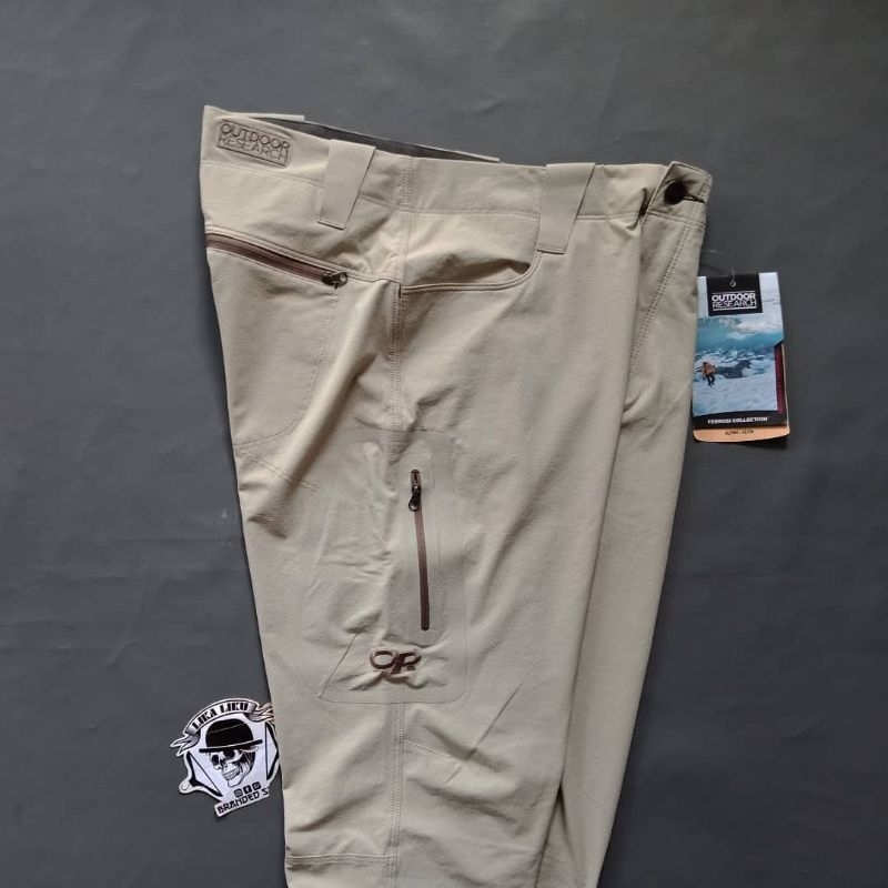 Celana panjang bahan brooks Brothers red flecee pant