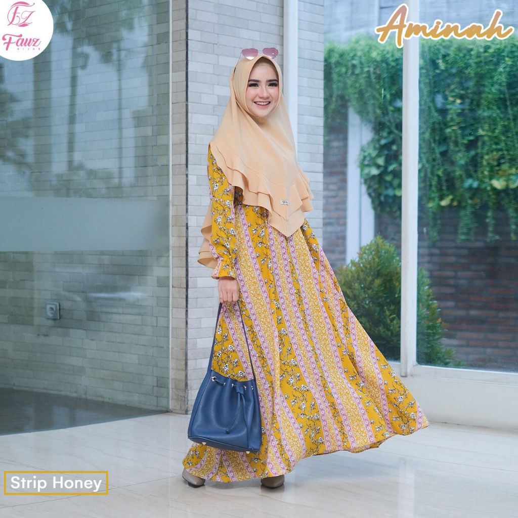 AMINAH DRESS BY FAUZ