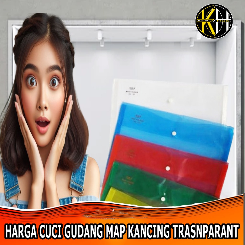 

Map Kancing Sika Transparant isi 12 Sheets