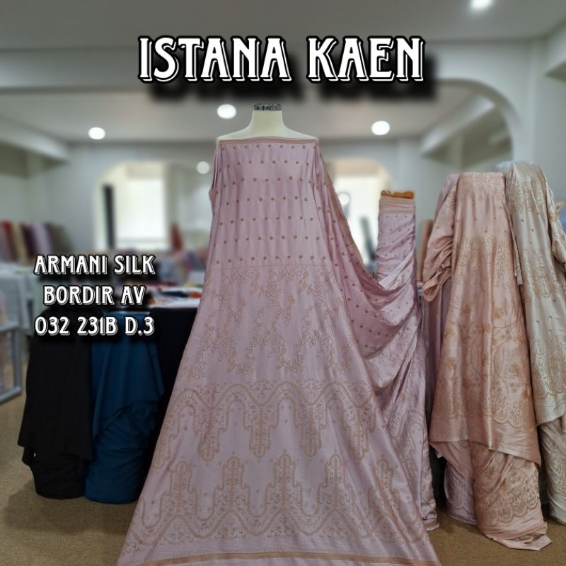 Satin silk Bordir | Satin Silk Bordir | Satin Silk | Satin Bordir -ISTANAKAEN