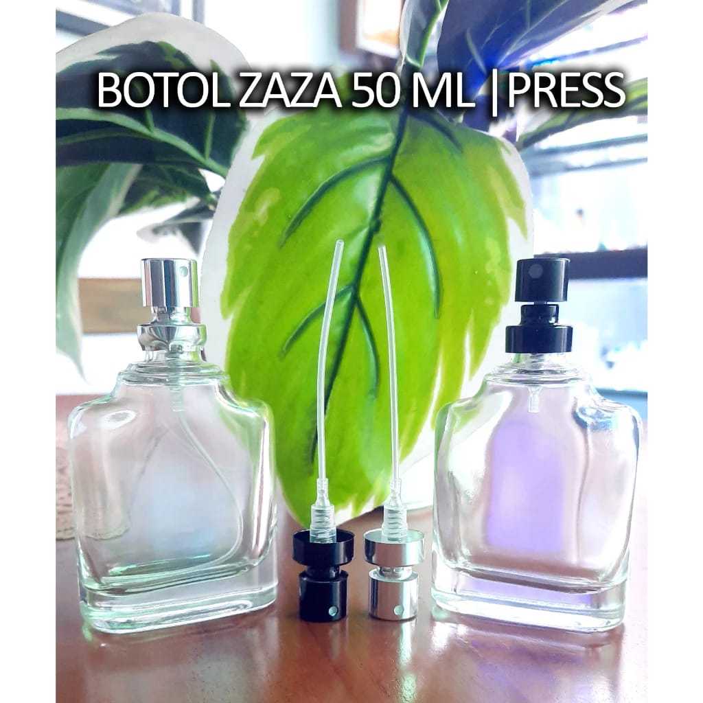 Botol Parfum Reffil Type Press Botol Zaza 50ml Press Reffil parfum