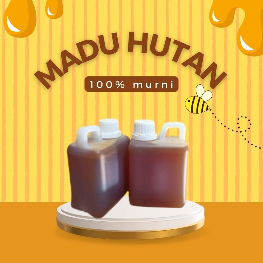 

Madu Hutan kemasan Dirigen