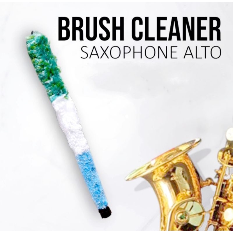 Brush Cleaner Saxophone Alto, Kemoceng Pembersih Saxophone Alto