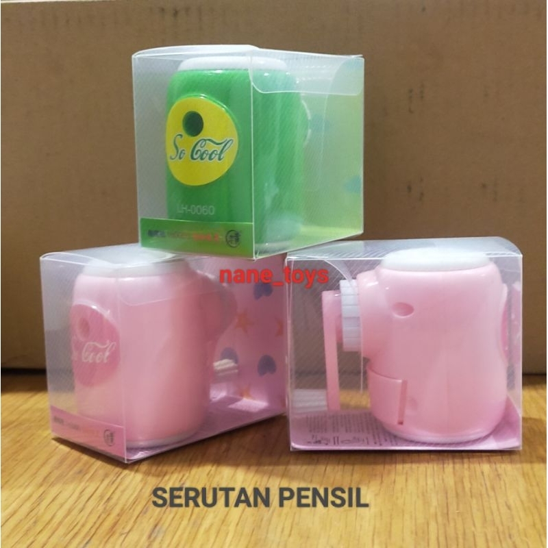 

SERUTAN PENSIL LUCU / RAUTAN PUTAR / Rautan Pensil