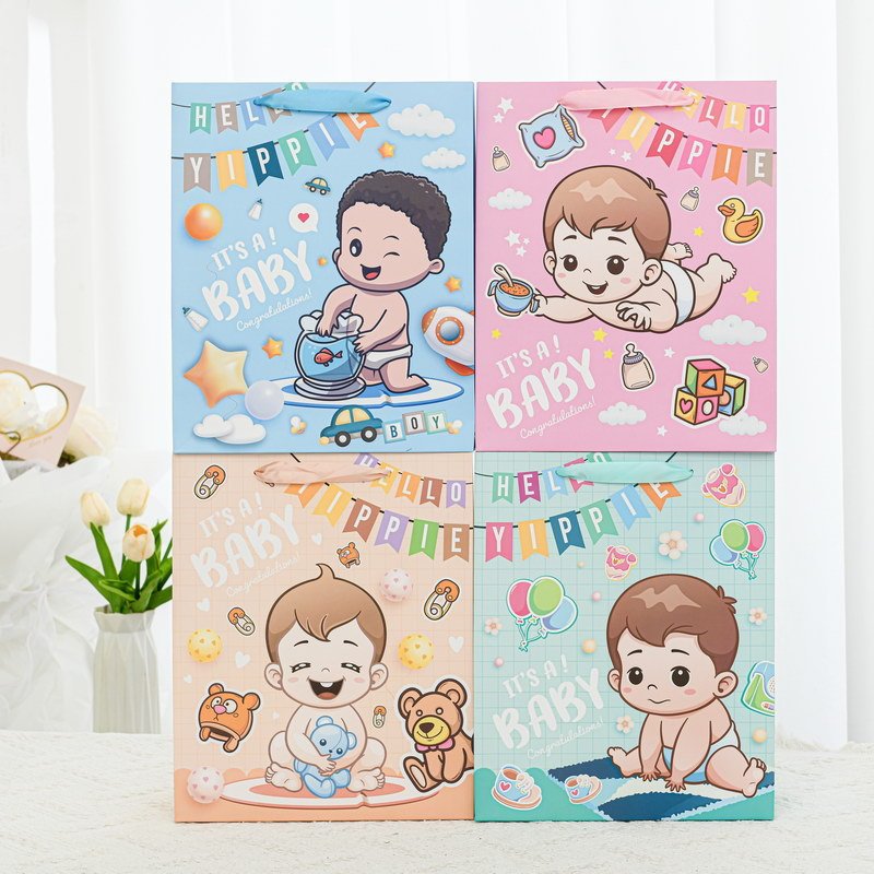 

Paperbag Hampers Baby Hello Yippie Lucu Tas Kado bayi