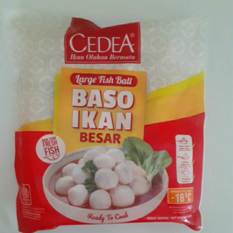 

BAKSO IKAN BESAR CEDEA 500G