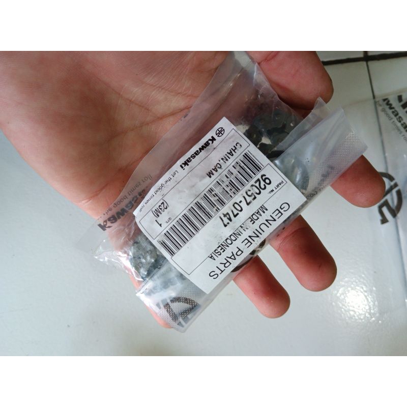 rantai keteng/rante keteng Kawasaki KLX, athlete