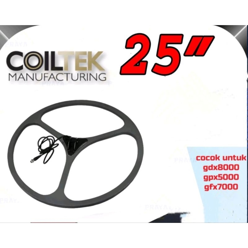 COILTEK 25" KOIL COIL  25 INCH UNTUK GDX8000 GDX 8000  GFX7000 GFX 7000 GPX5000 GPX 5000