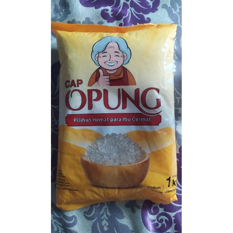 

BERAS OPUNG KEMASAN 1KG - BERAS RAJA PLATINUM REPACK 1KG