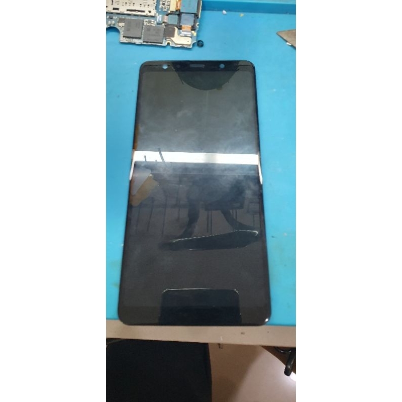 Lcd samsung A7 2018 A750 original copotan Sein