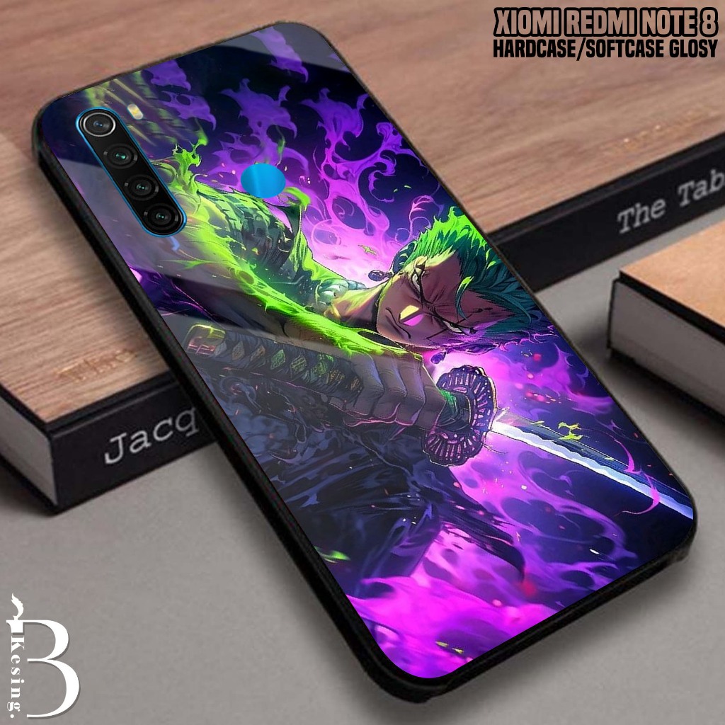 Case Xiaomi Redmi Note 8 - Casing Xiaomi Redmi Note 8 Motif Roronoa Zoro - Silikon Hp - Kesing Hp