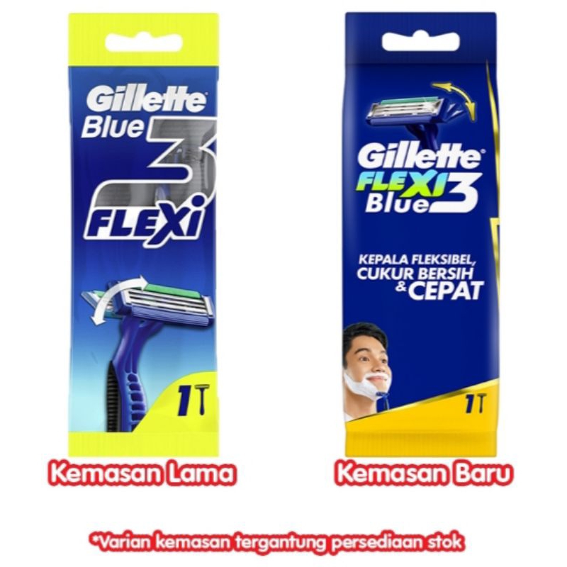 Gillette Blue 3 Razor - Pisau Cukur