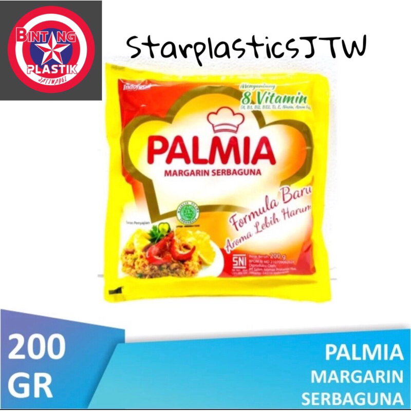 

BEST QUALITY!! Mentega Simas PALMIA / AMANDA Sachet Margarin Serbaguna 200 gr Halal