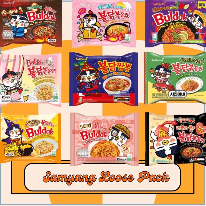 

READY STOK SAMYANG HALAL SAMYANG SATU PCS SATUAN VARIASI