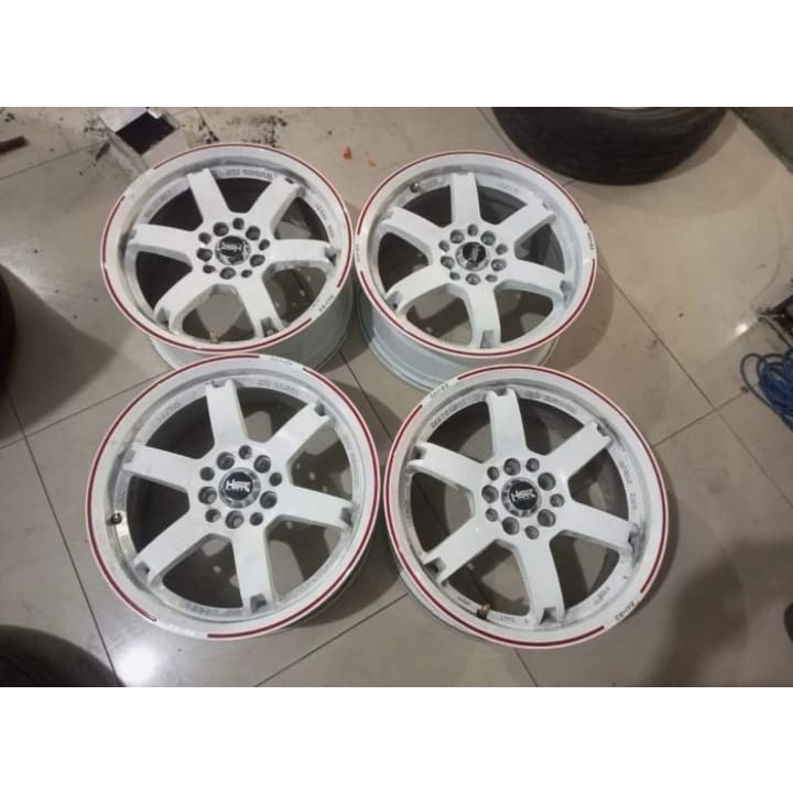 velg seken/bekas ring 16 hsr rai-s3 lobang 10x100-114,3 mobil innova,rush,veloz