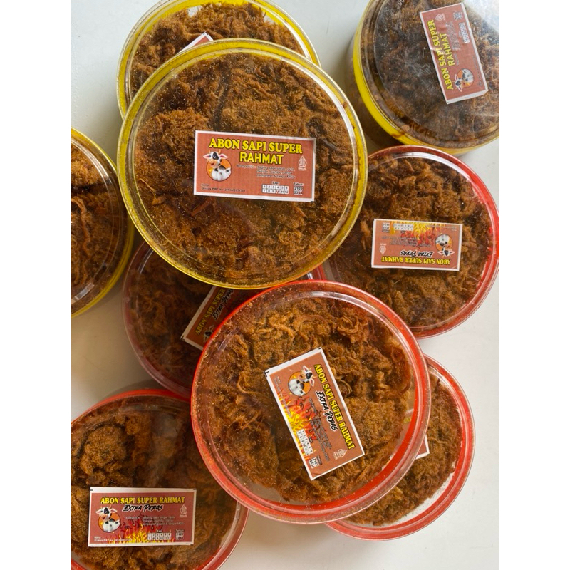 

Abon Sapi Super Rahmat Toples