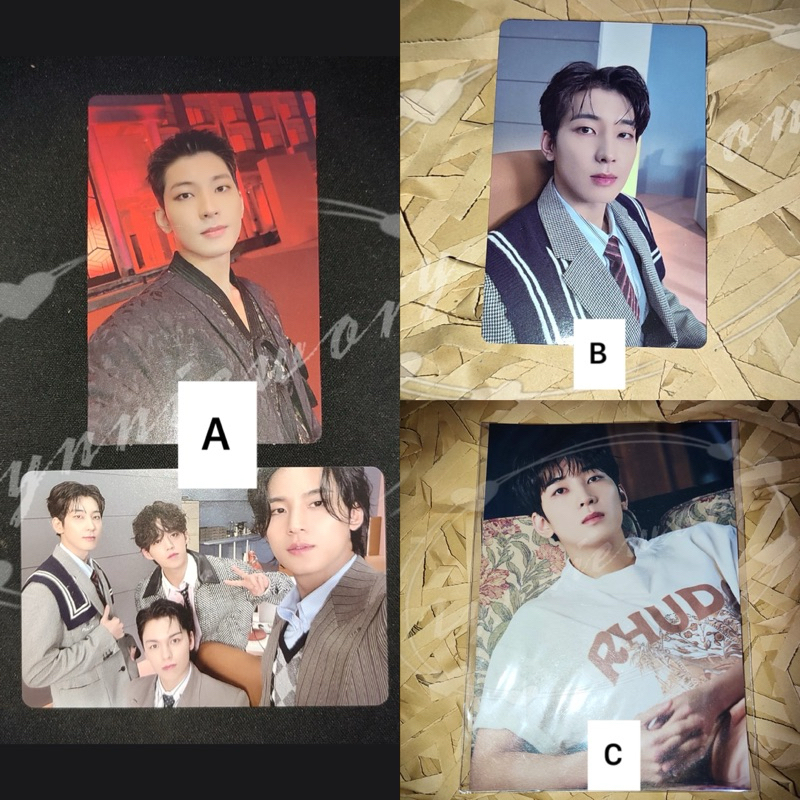 Photocard Official - SEVENTEEN Wonwoo FML Deluxe + HipHop Team & Postcard Official