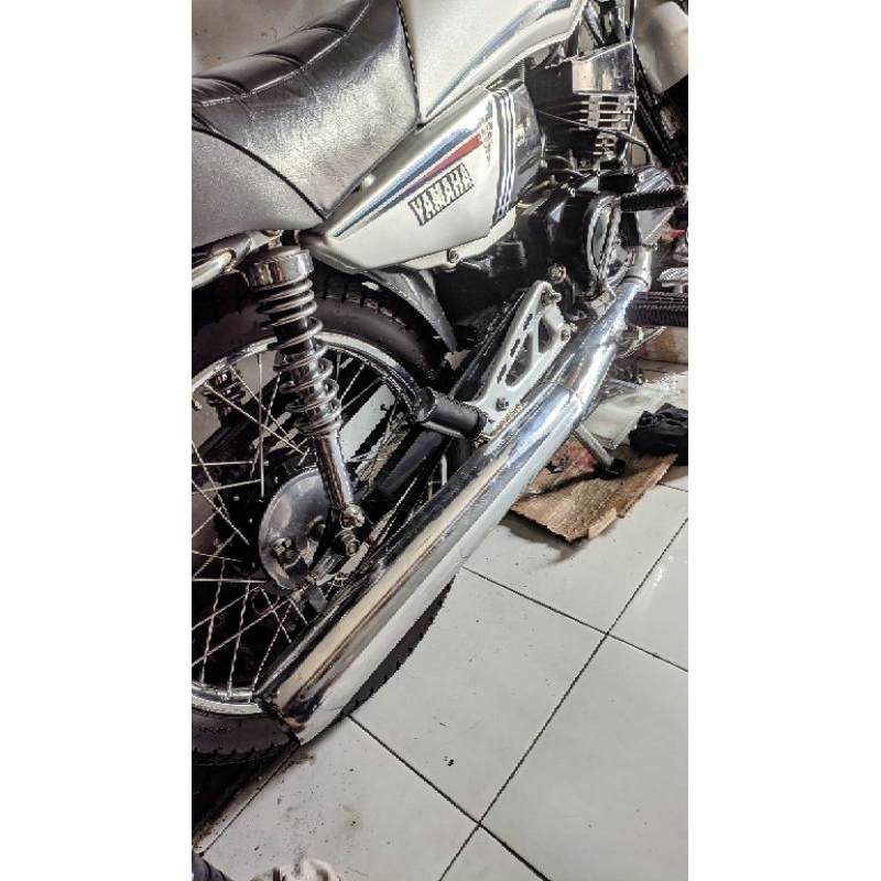 kenalpot original copotan RX king cobra