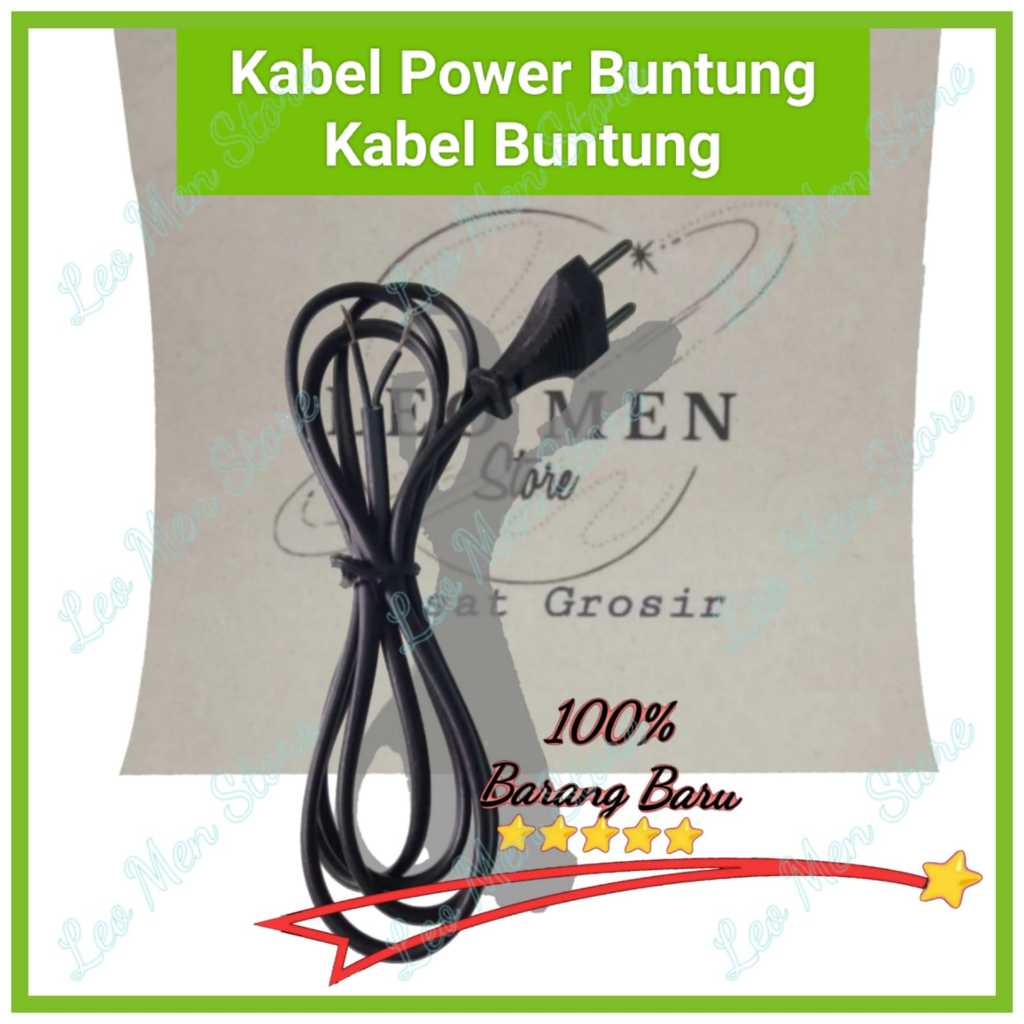 Kabel Buntung~Kabel Power Buntung~Serabut Tembaga