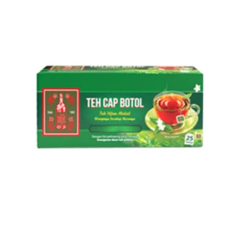 

Teh celup cap botol hijau aroma melati 25 S