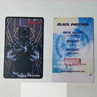 Kartu Timezone Avengers Original Mesin Timezone