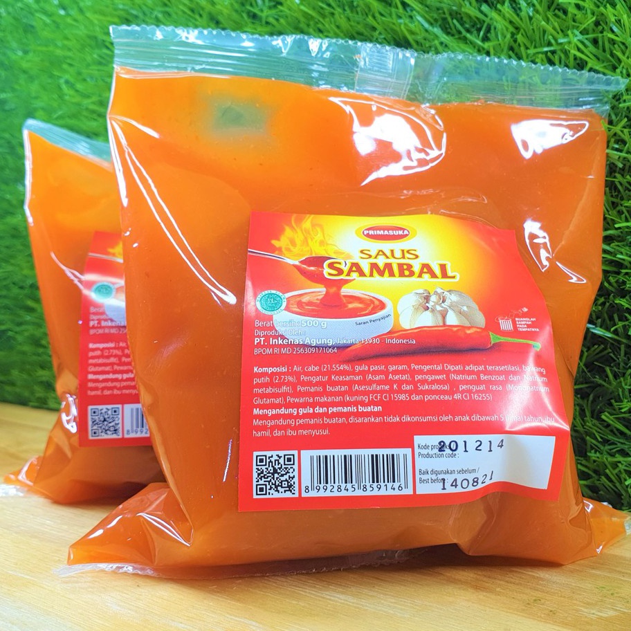 

Dijamin Ori Prima Agung Saus Sambal 5 Gram Saos Sambal Pedas Enak Berkualitas Halal