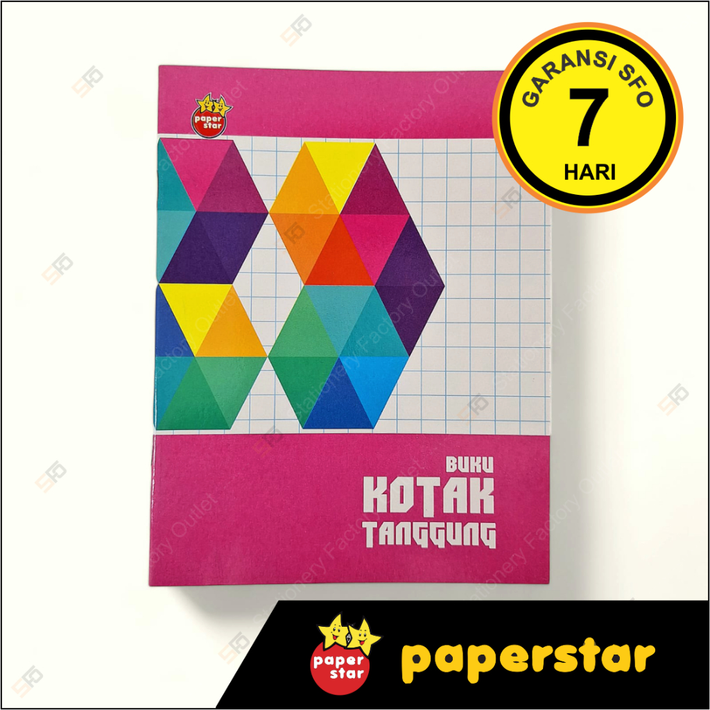 

Buku Kotak Tanggung isi 38 Satuan - Paper Star