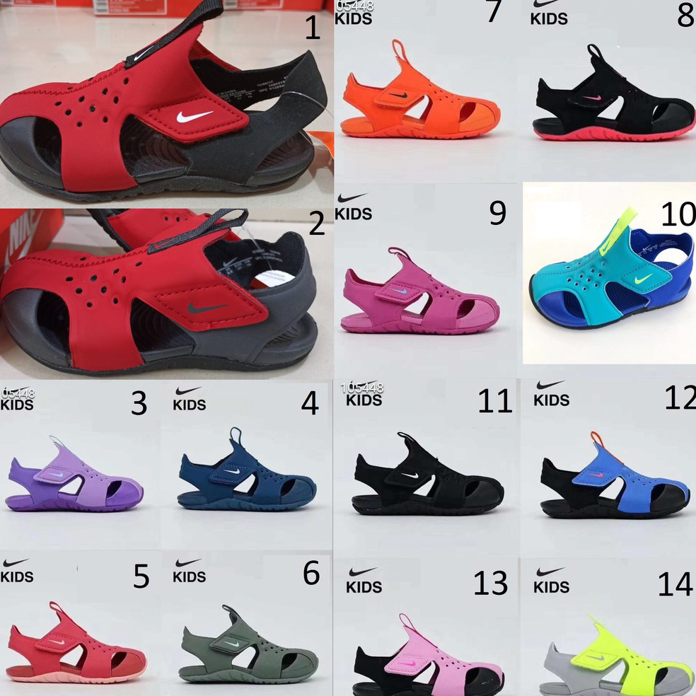 ART D98Q NIKE Sunray Protect 2  Nike Anak  Sepatu Sandal Anak  Sepatu Nike Anak  NIKE Kids  Sandal N