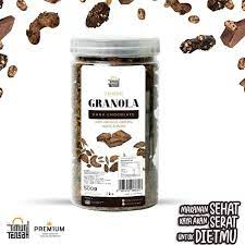 

Granola Timur Tengah 500 gr Sereal Sarapan Sehat Oatmeal With Almond and Mete